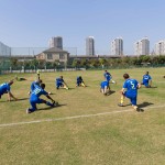 Oranje vs ReUnited stretching 1