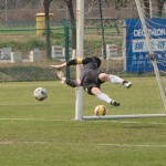 Alex Dai's penalty save on David Wu close up